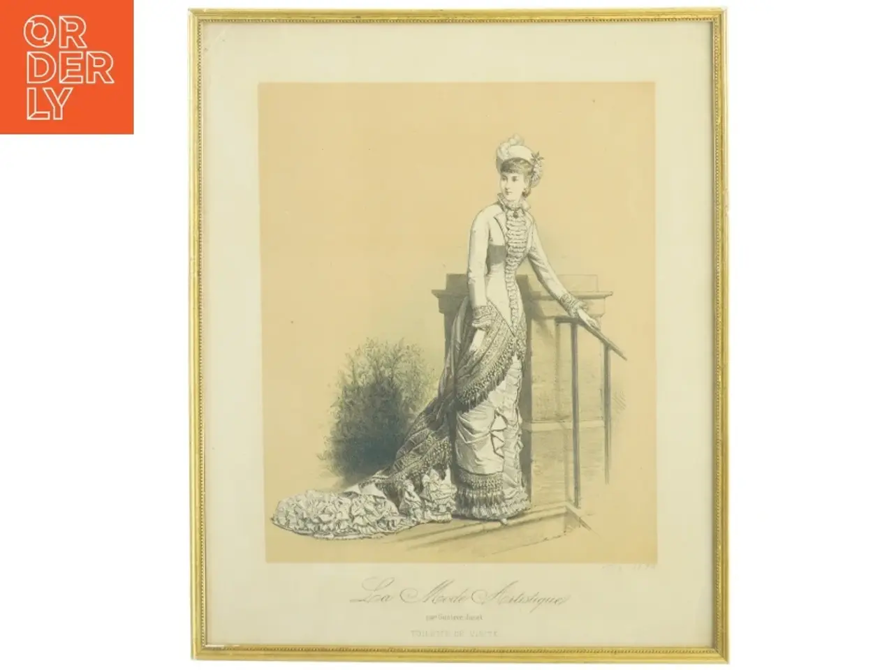 Billede 10 - Vintage modeillustrationer (str. 35 x 28 cm)
