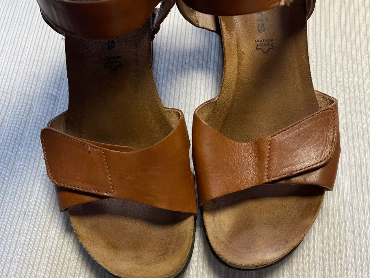 Billede 1 - Brune sandaler