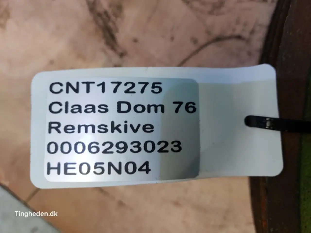 Billede 13 - Claas Dominator 76 Remskive 0006293023