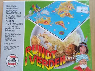 RUNDT I VERDEN, spil