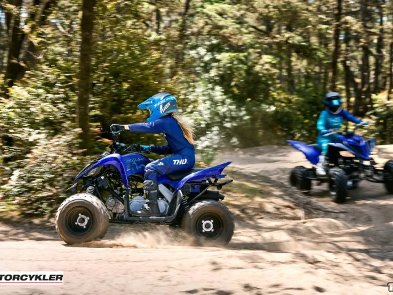 Billede 4 - Yamaha YFM 110 R Teal