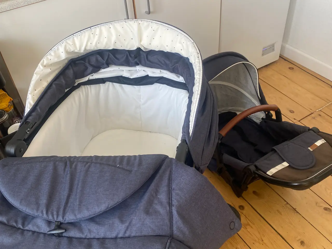 Billede 10 - Kinderkraft barnevogn/klapvogn 2 i 1!