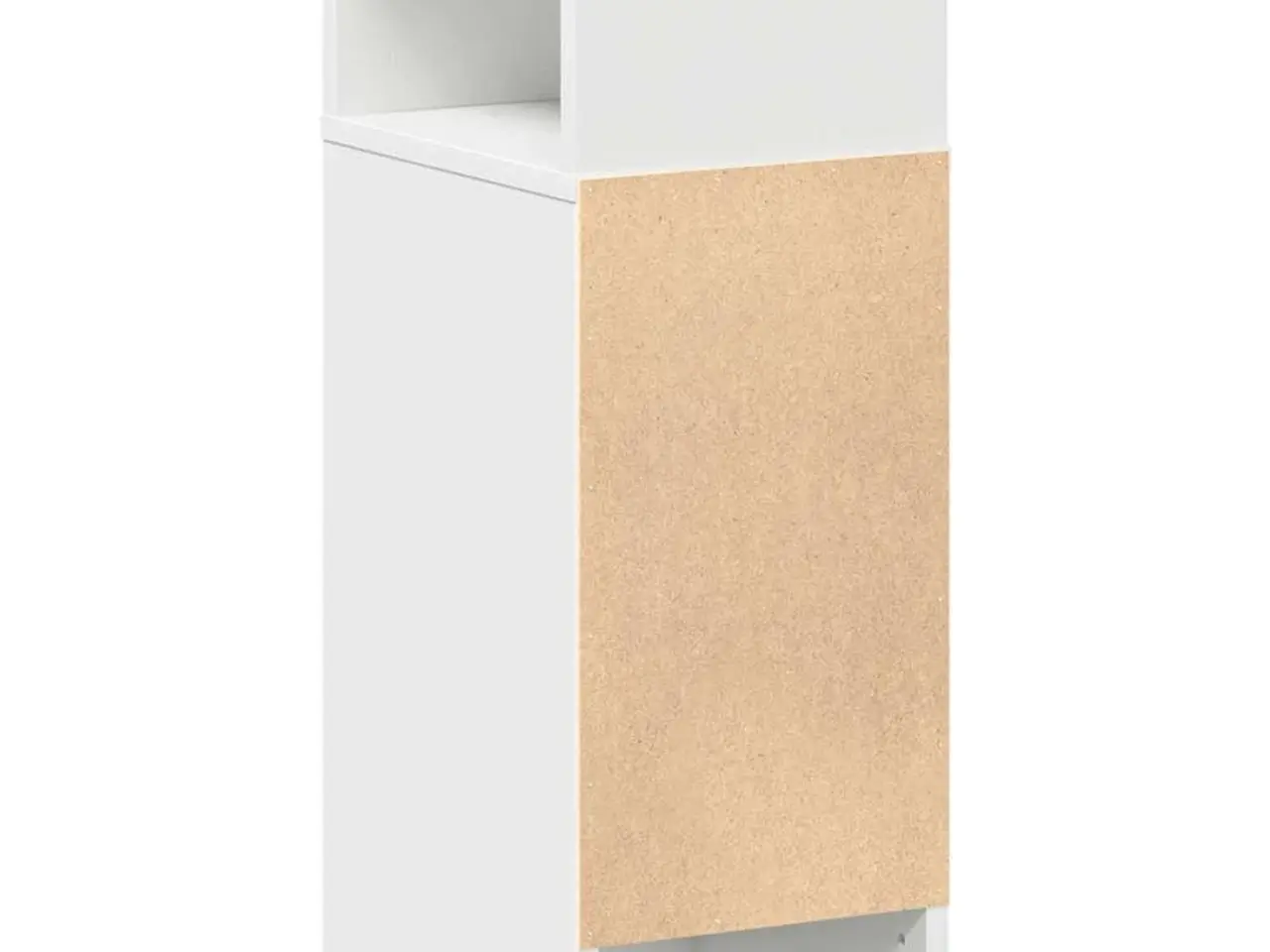 Billede 7 - Sengebord med skuffe 25×31×66 cm - hvid
