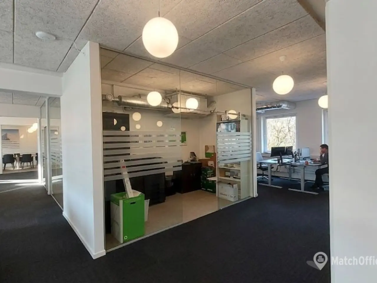 Billede 9 - 440 m² lyst og nyrenoveret kontor i ikonisk Lædervarefabrik – topbeliggenhed ved Ring 3 - Gode parkeringsforhold.