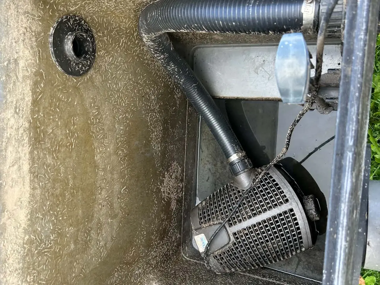 Billede 4 - Bassinfilter, pumpehus og overfladeskimmer