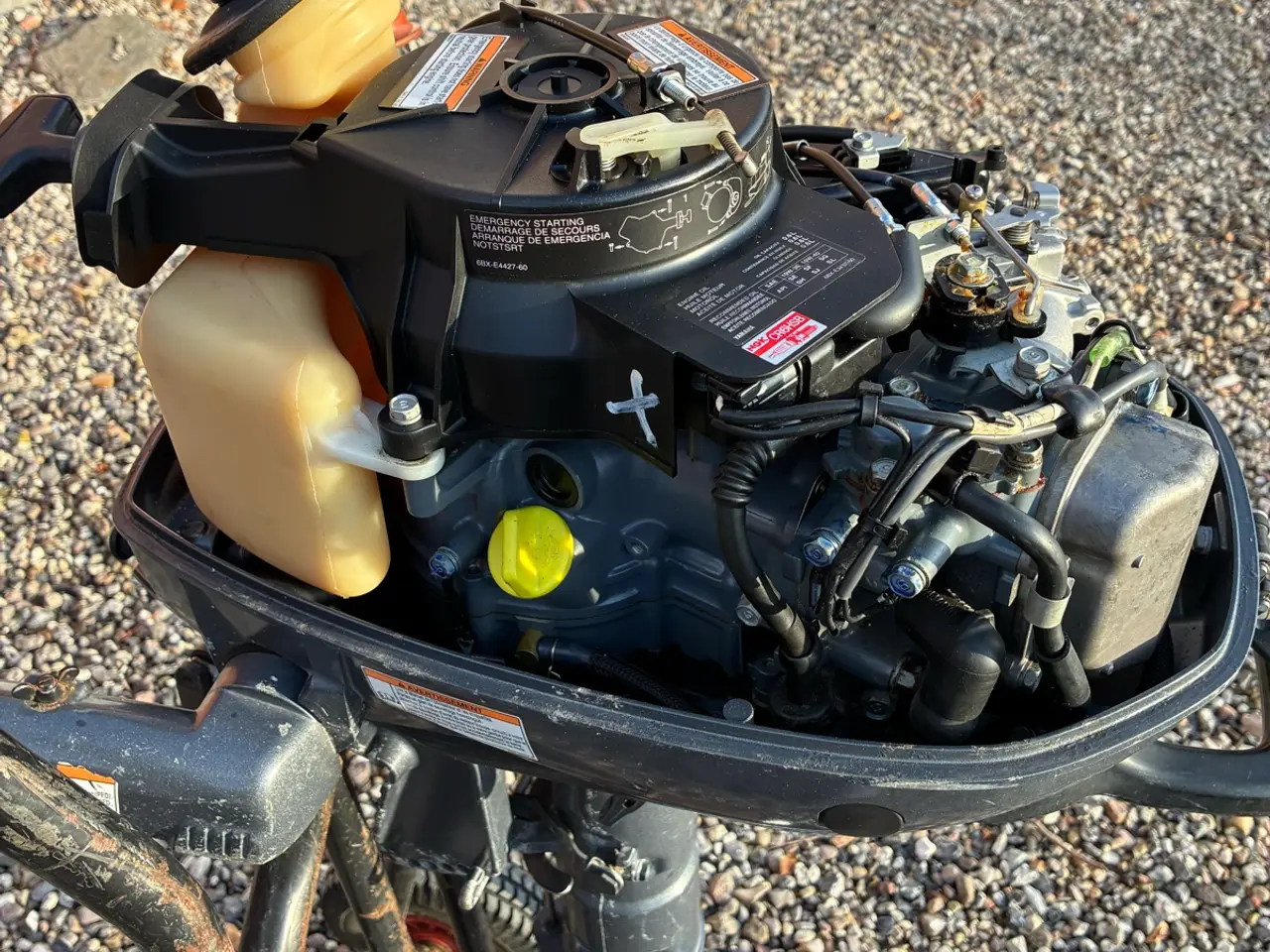 Billede 4 - Yamaha 4 hk påhængsmotor kort ben 4 takt