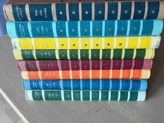 Klassiske, pæne retro bøger