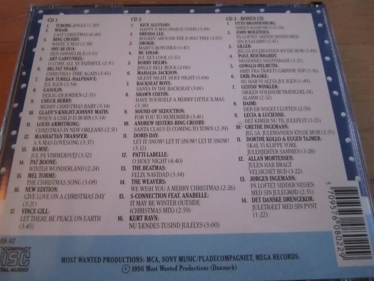Billede 4 - Most Wanted JULEHITS 1996.
