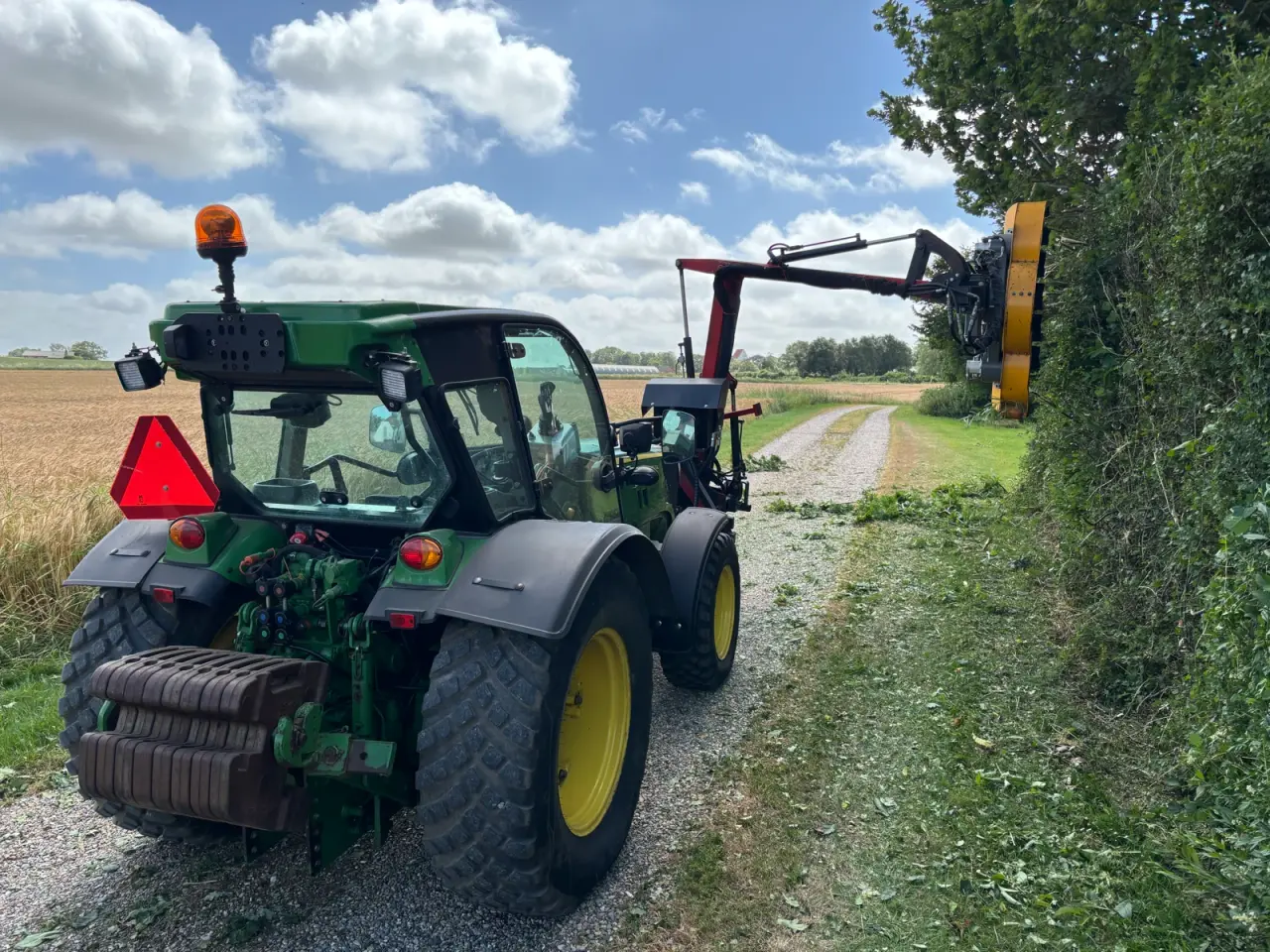 Billede 5 - John deere med klipper
