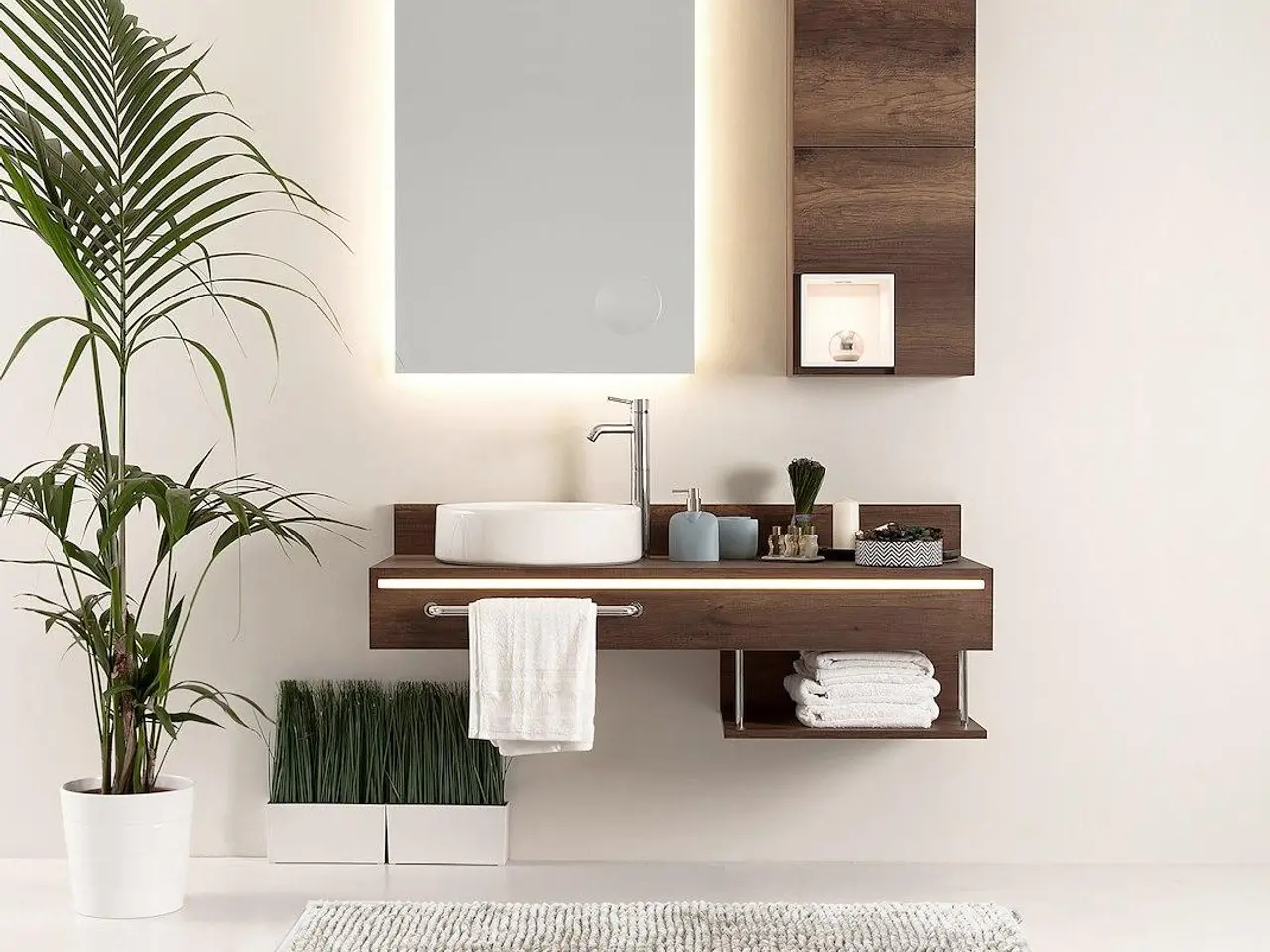 Billede 4 - Bademåtte 70×120 cm - Restilo Bati, beige