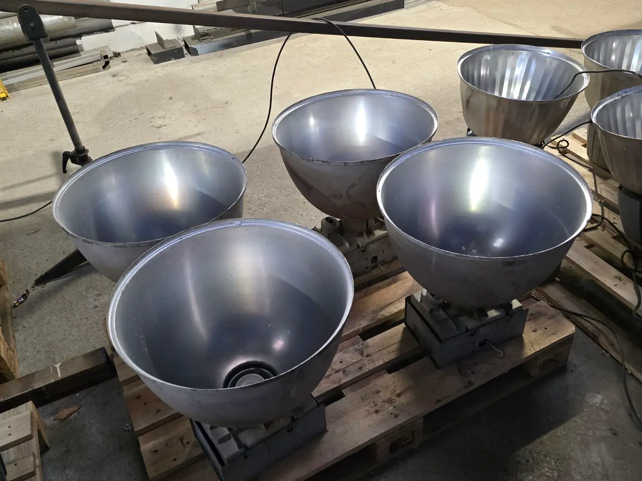 Billede 4 - Industrielle stållamper / hal‑lamper 13 stk.