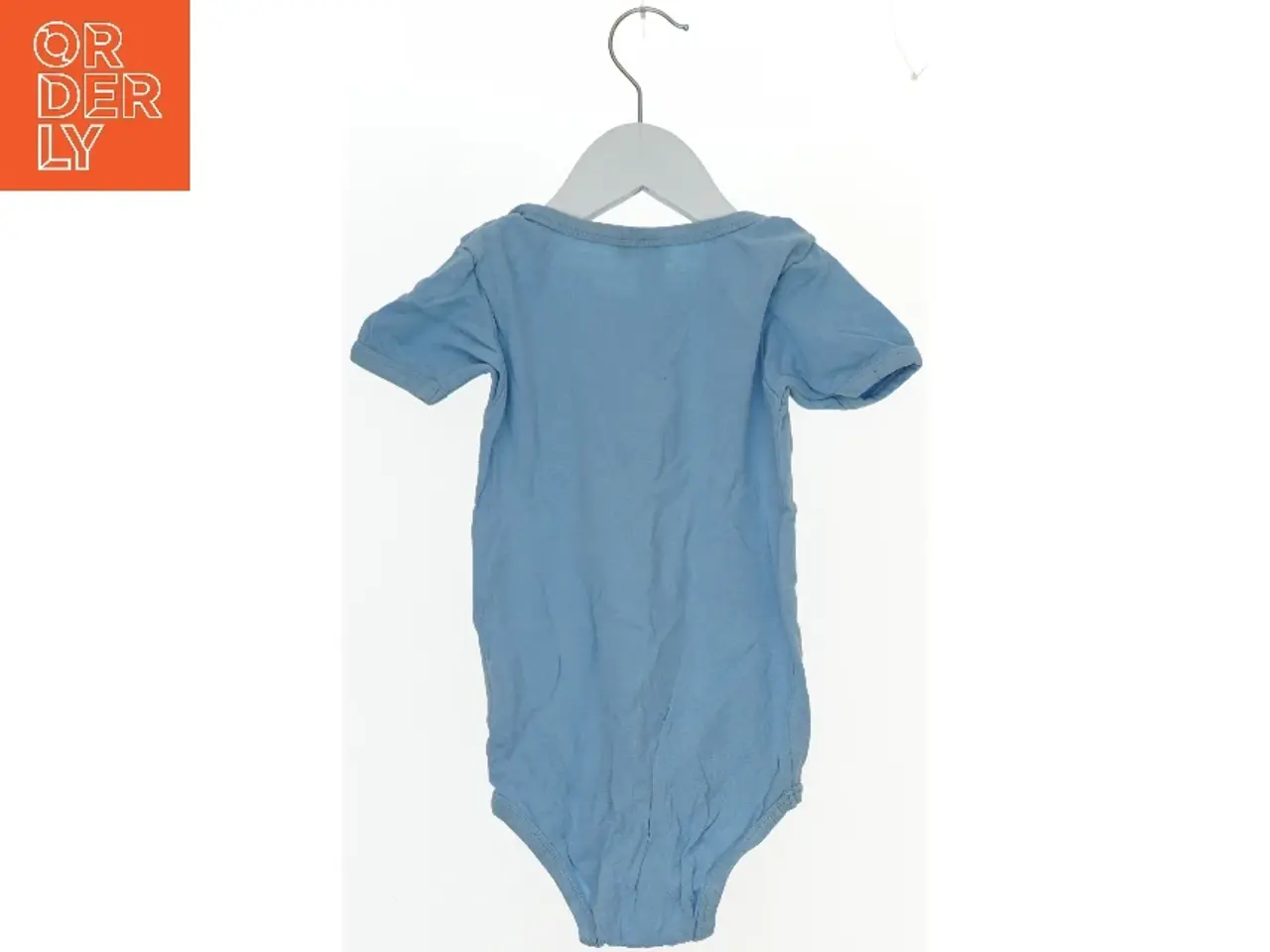Billede 2 - Blå bodystocking med print (str. 98)