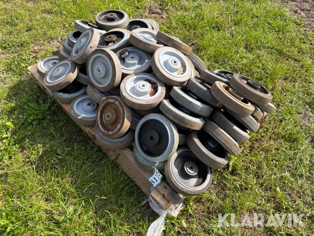 Billede 4 - Containerhjul med lejer - cirka 50 styks