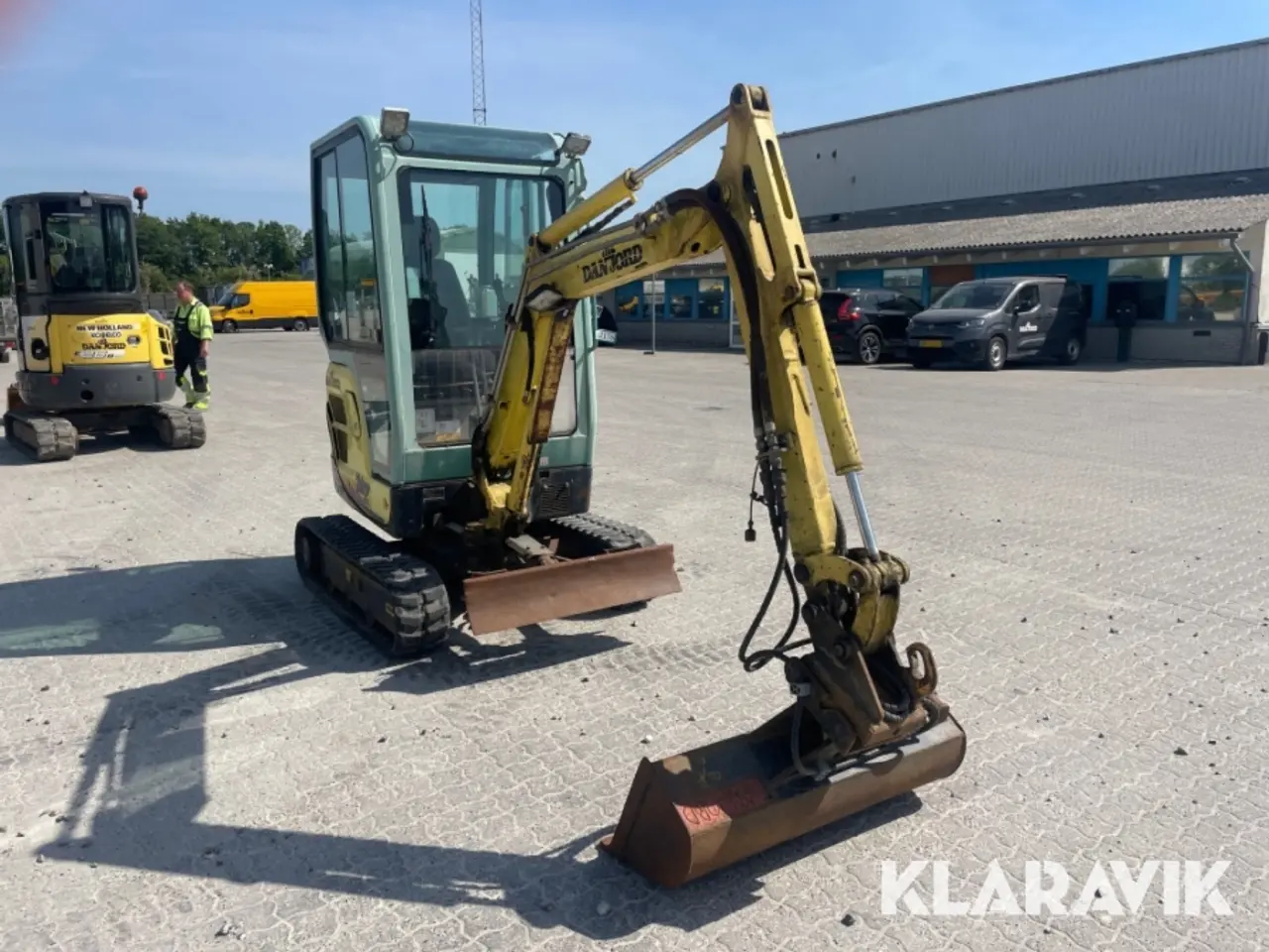 Billede 7 - Minigraver Yanmar SV17EX