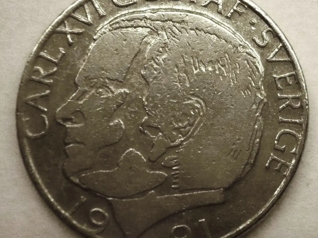 Billede 6 - Svenske 1 krona mønter fra 1976 - 2000