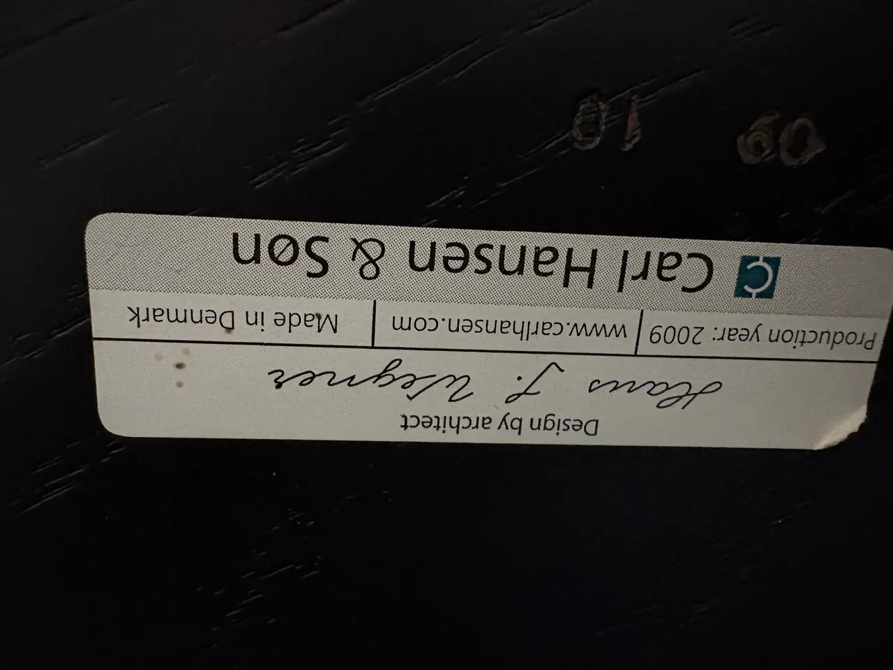 Billede 3 - CH008 sort sofabord Ø100