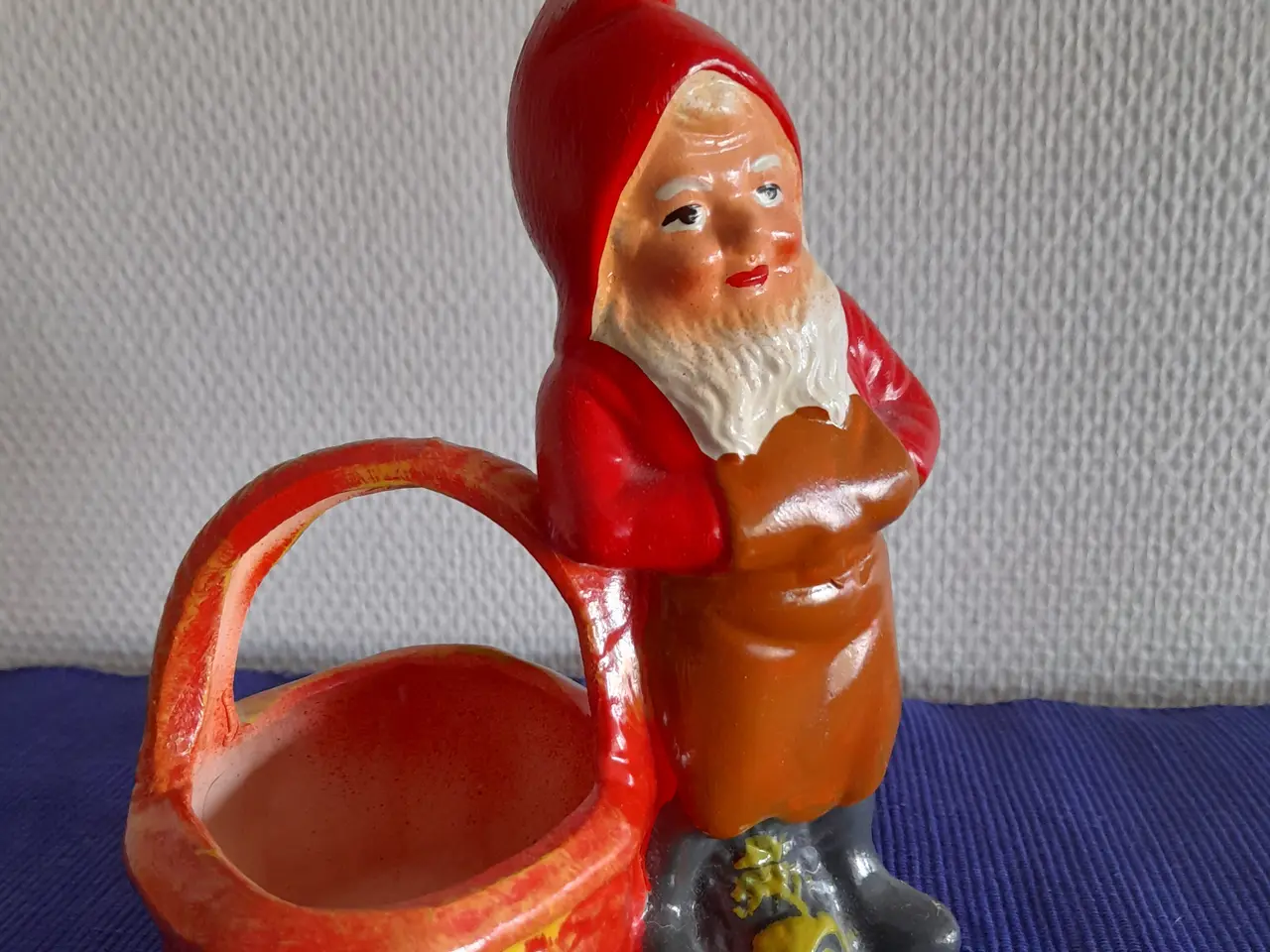 Billede 6 - Gammel terrakotta nisse