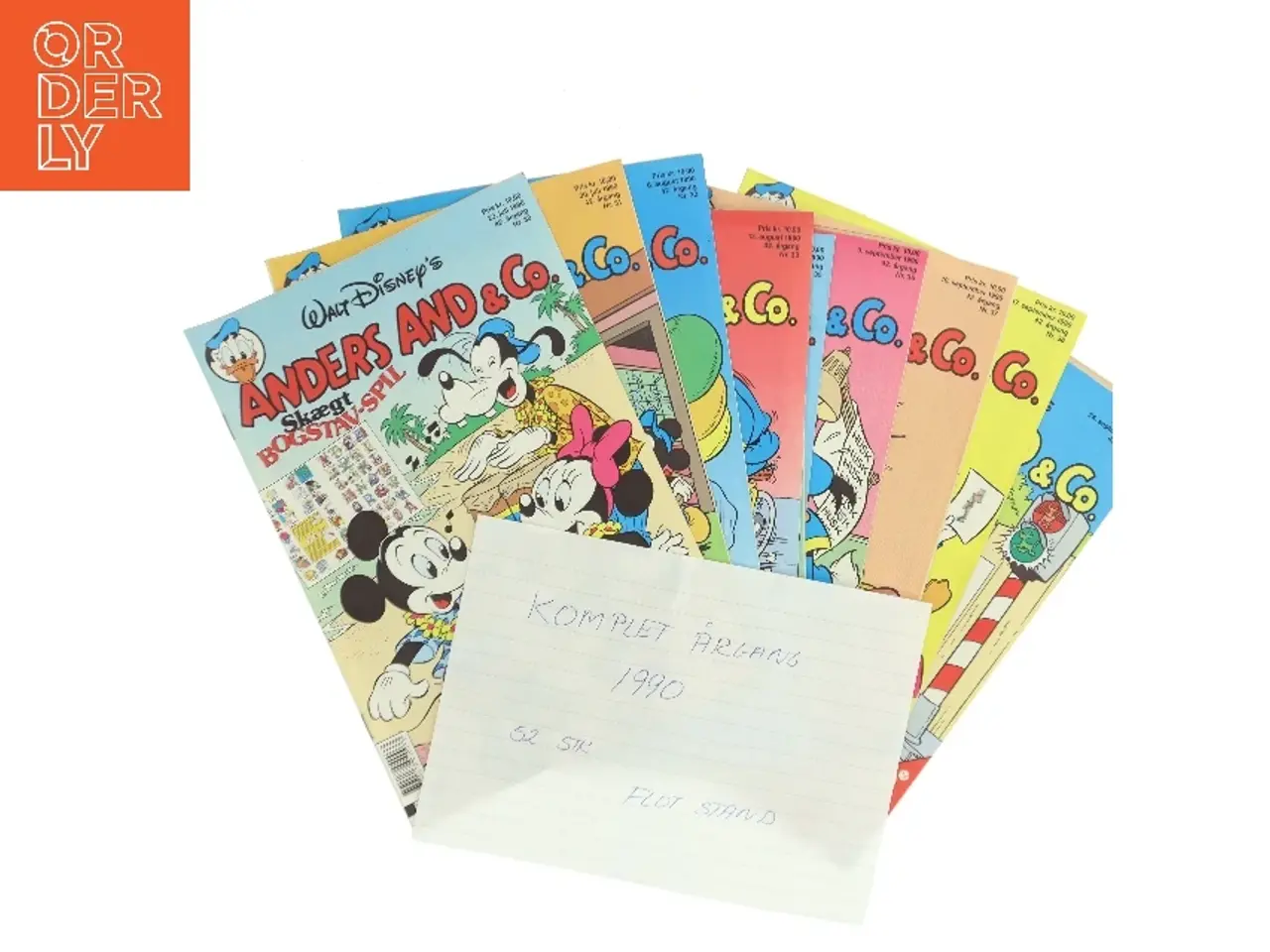 Billede 4 - Komplet årgang 1990 Disney's Anders And & Co. (Bog)