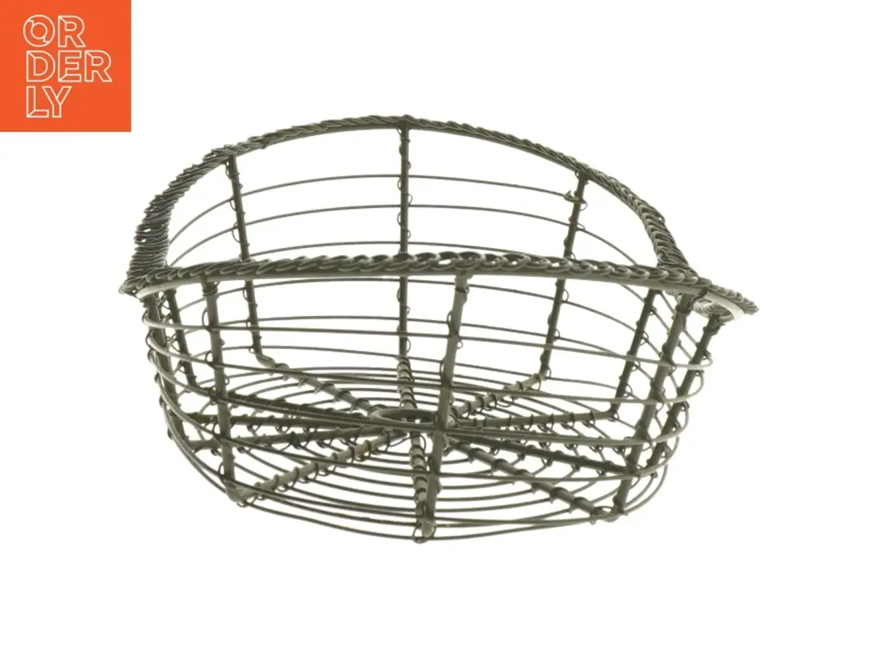 Billede 2 - Fil de Fer Metal frugtkurv (str. 30x17 cm)