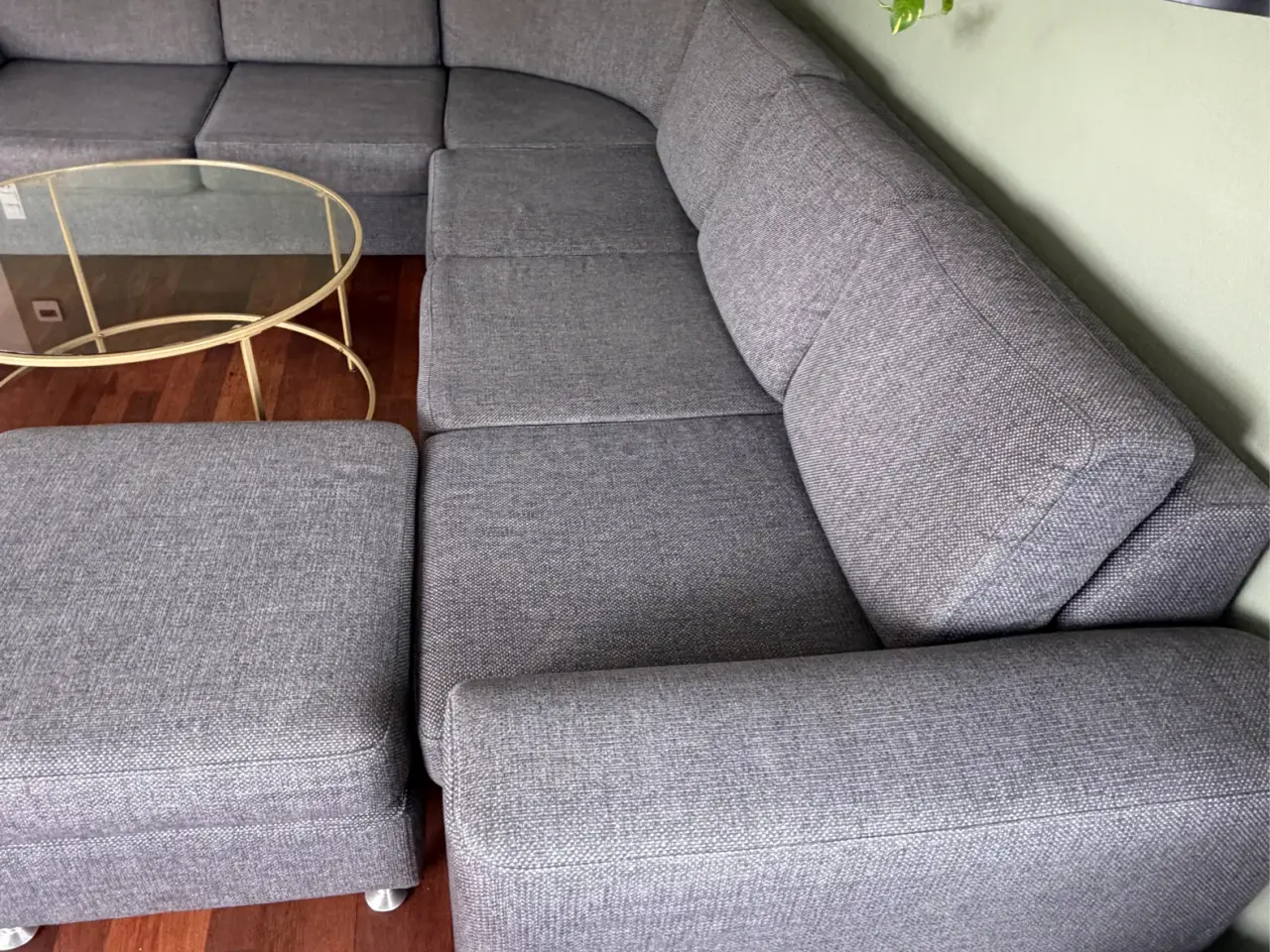 Billede 3 - Hjørnesofa med puff fra IDEmøbler
