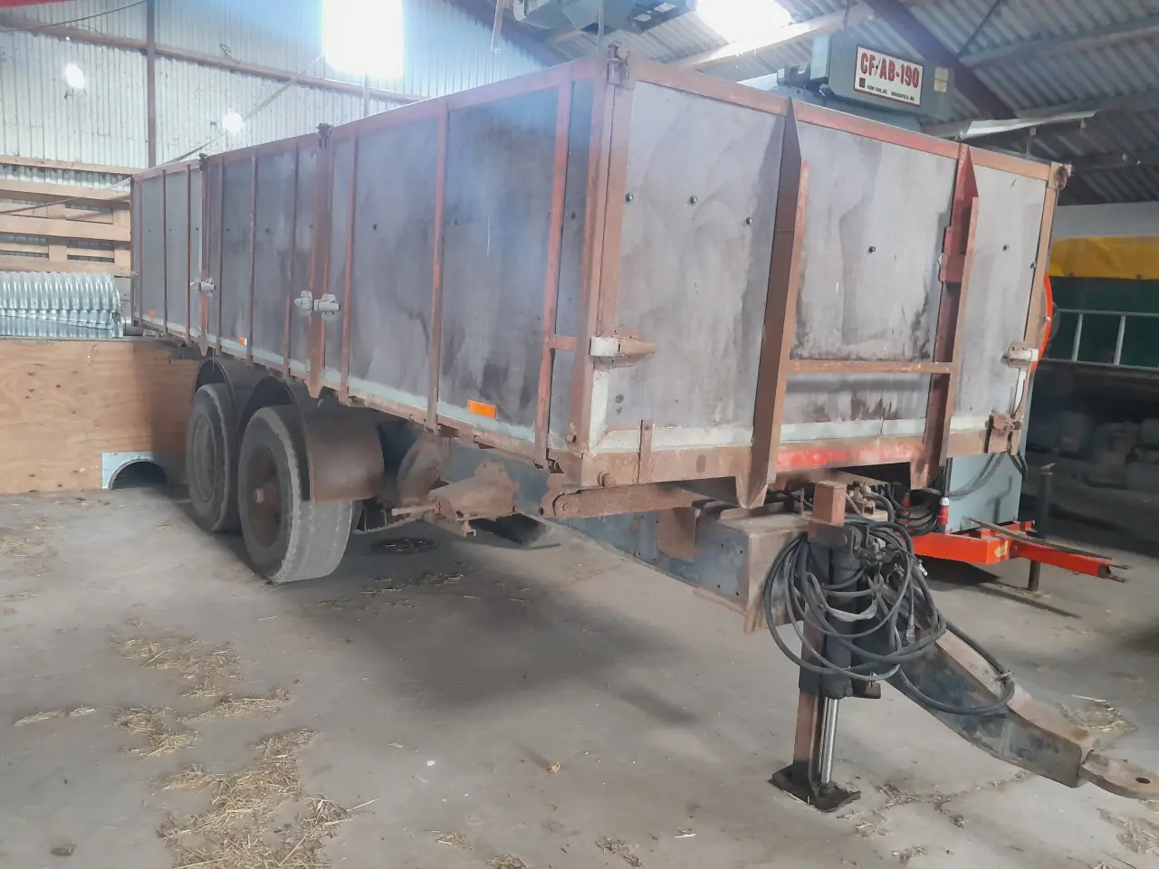 Billede 1 - Scania boggievogn, indeholder nemt 12 ton hvede