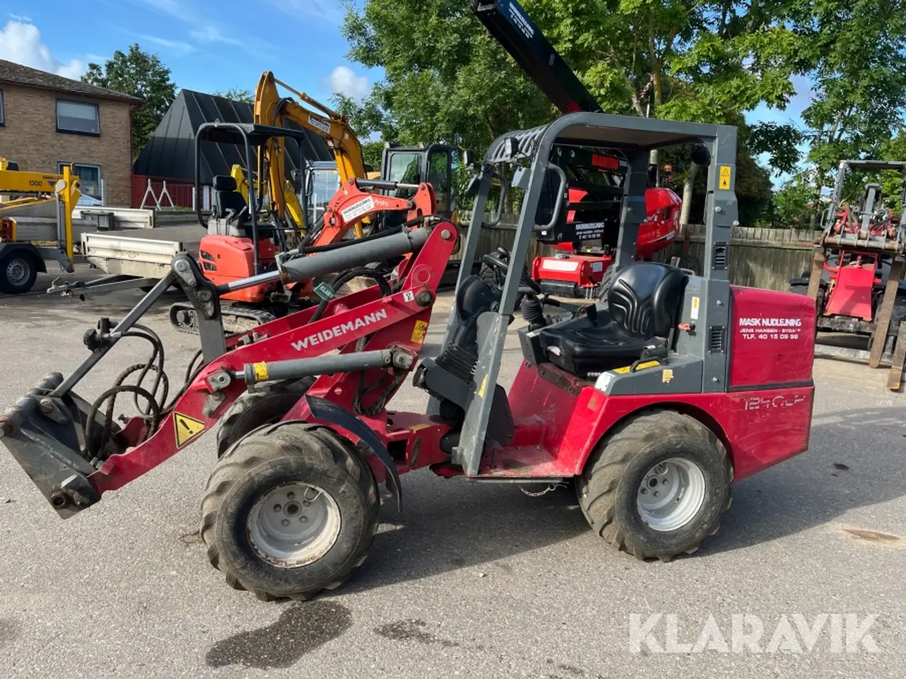 Billede 6 - Minilæsser Weidemann 1240 CX