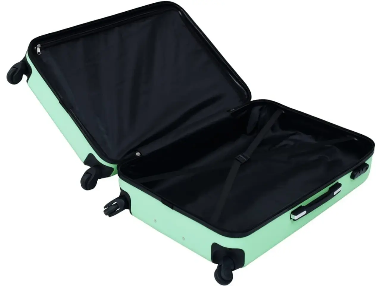 Billede 5 - Hardcase-kuffert i ABS - mintgrøn, 71 cm