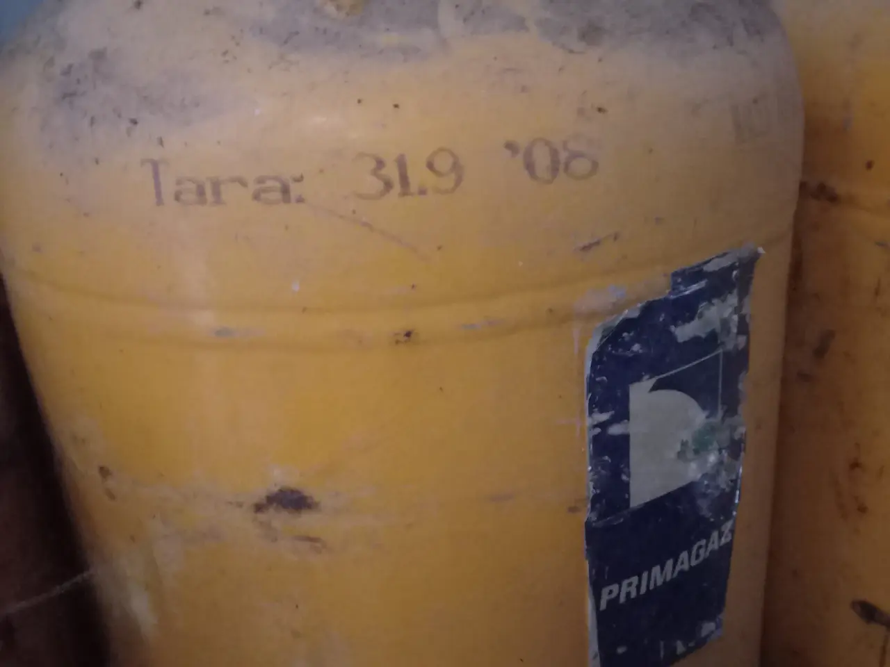 Billede 1 - Store gas flasker med stativ