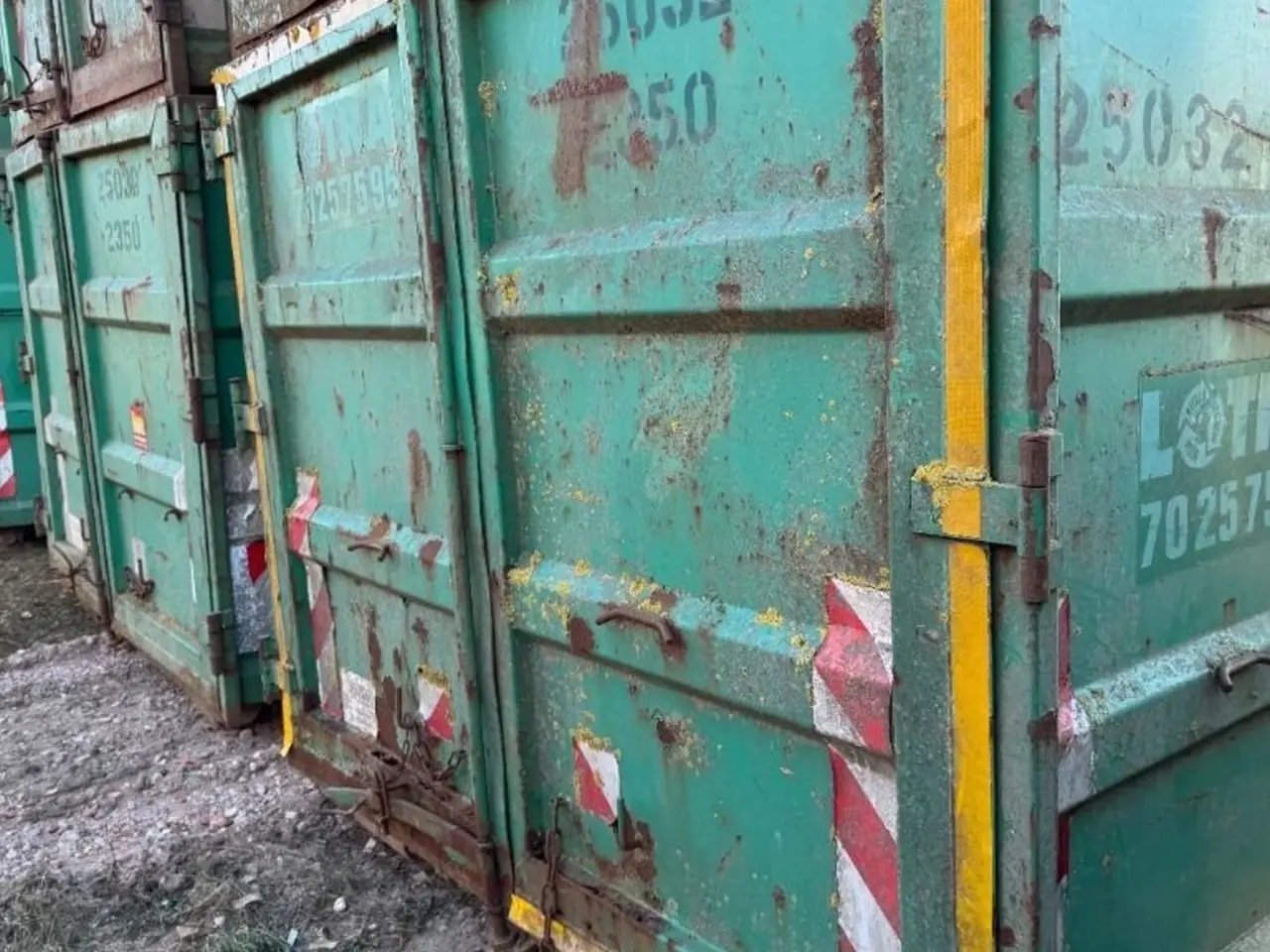 Billede 5 - 6 x 25m3 åbne containerkasser