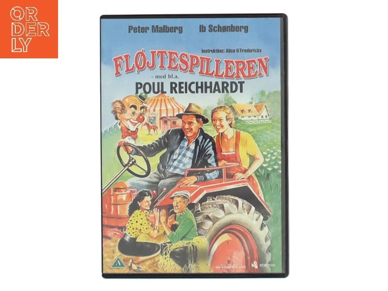 Billede 1 - Fløjtespilleren med Poul Reichhardt (DVD)