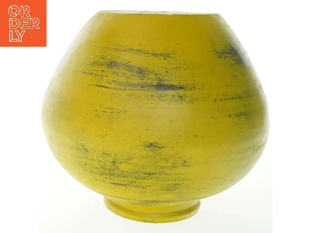 Billede 3 - Gul vase, 23x29 cm (str. 23x29 cm)