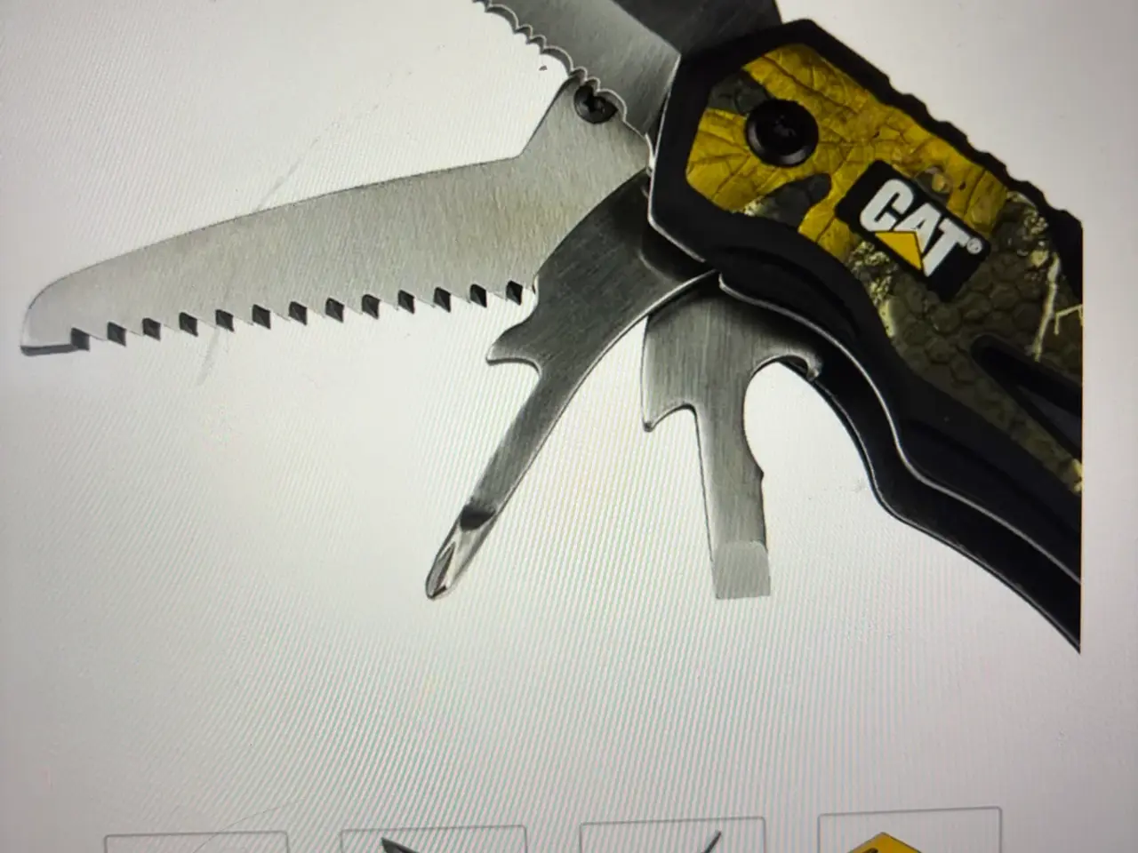 Billede 4 - CAT, multitool og knivsæt (10i1 og lukkekniv), NYT