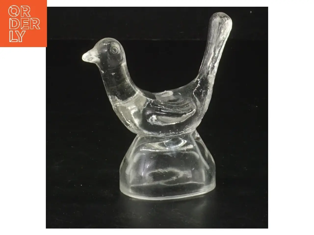 Billede 1 - Glas fuglefigur (str. 9 cm)
