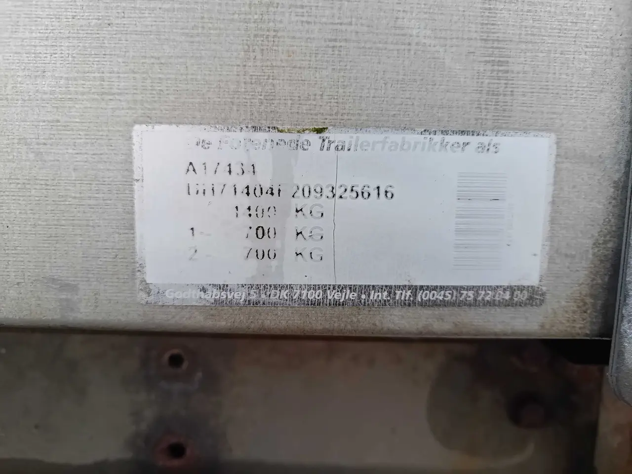 Billede 7 - Variant 1404F2 boogie trailer