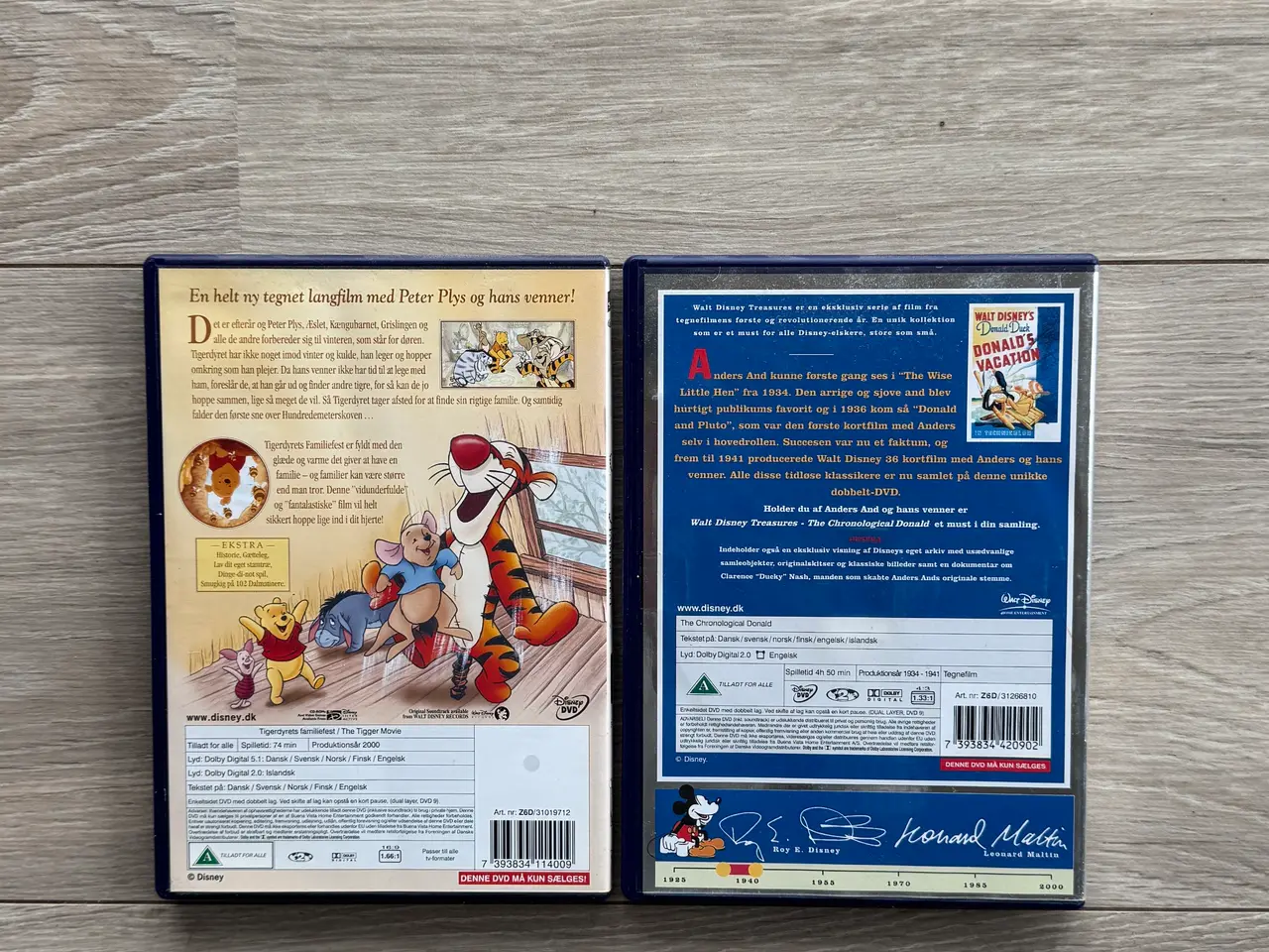 Billede 2 - DISNEY FILM - TIGERDYRET OG ANDERS AND