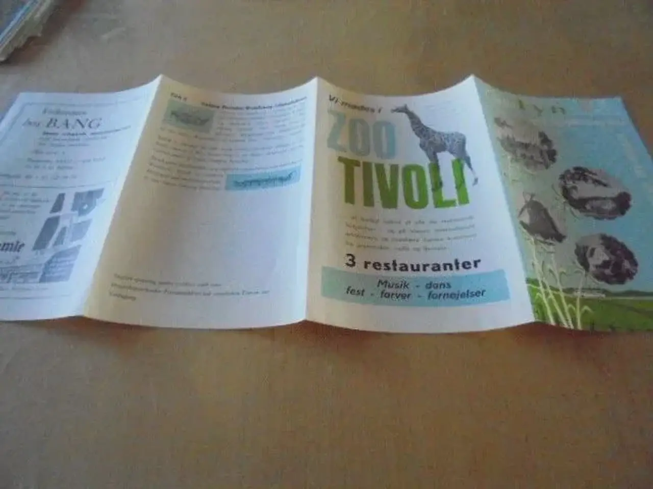 Billede 3 - Gammel brochure: Oplev Fyn - Danmarks have  