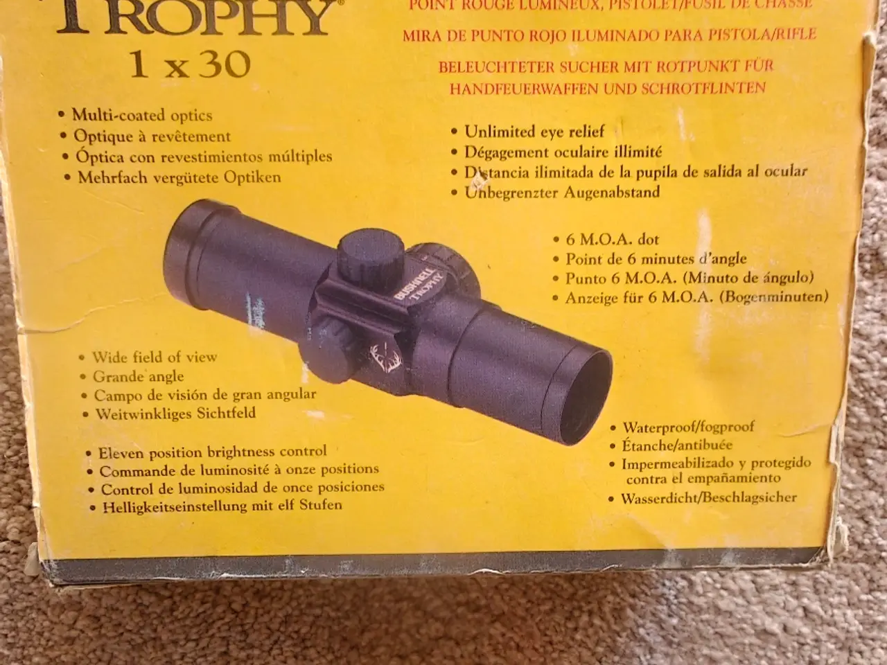 Billede 2 - Bushnell rødpunkt sigte