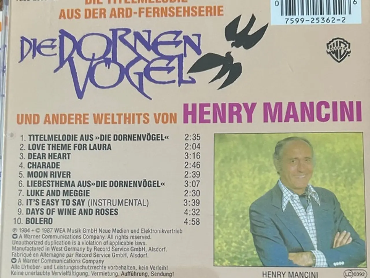Billede 4 - Henry Mancini – Die Titelmelodie Aus Der… – CD