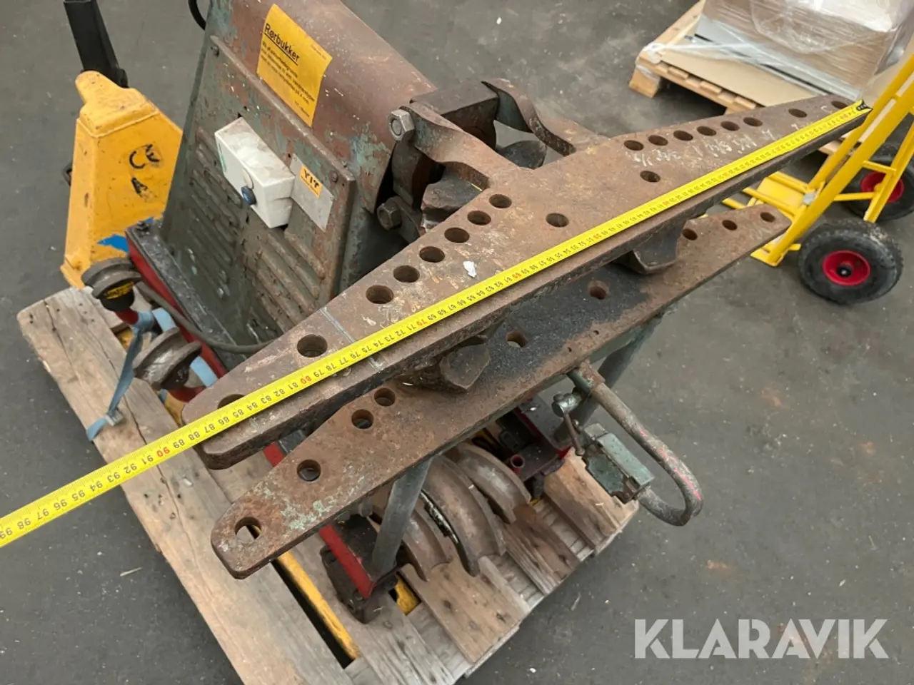Billede 11 - Hydraulisk rørbukker