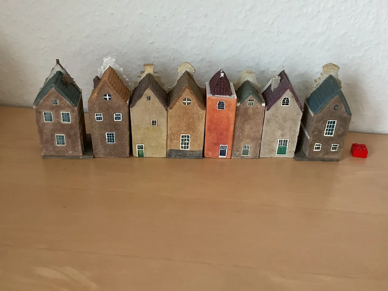 Billede 3 - Hollandske kanalhuse. Vintage samlerobjekt 