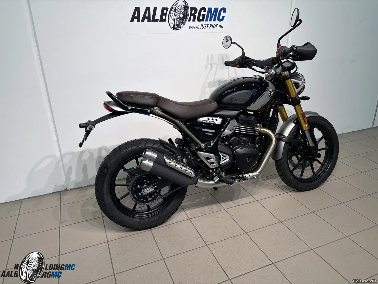 Billede 6 - Triumph Scrambler 400 X PHANTOM BLACK / SILVER ICE