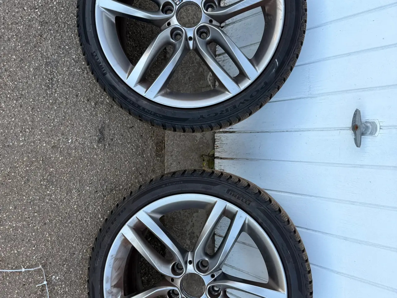 Billede 2 - Originale BMW Style 461M 18” alufælge med Pirelli