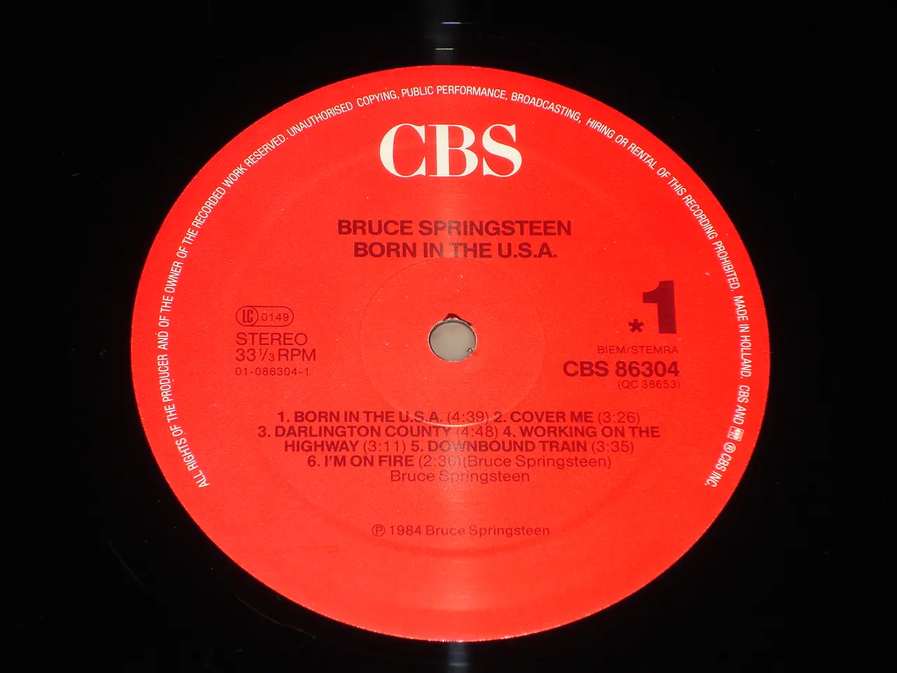 Billede 4 - Bruce Springsteen – Born In The U.S.A