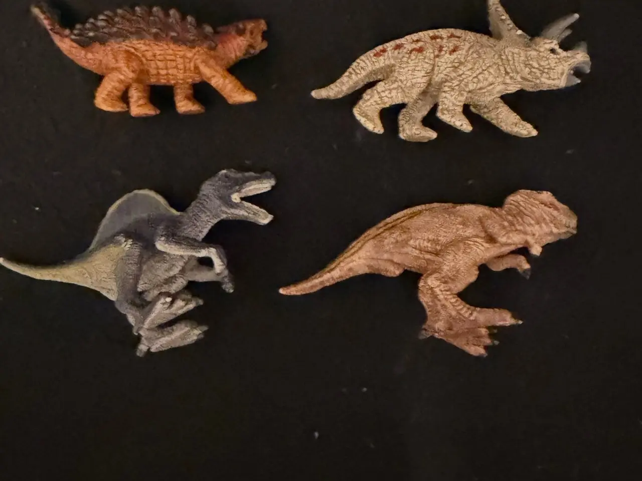 Billede 3 - Krokodille + 5 små dinosaurfigurer