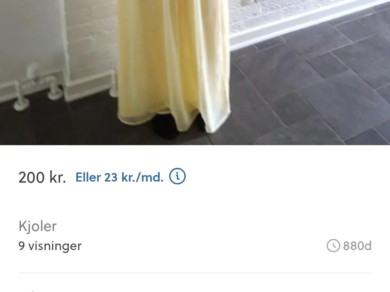 Billede 1 - Galla kjole