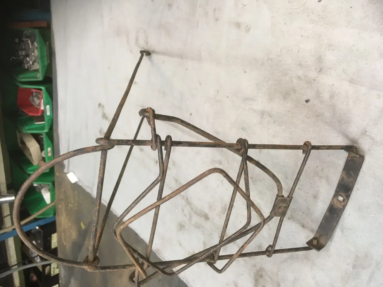 Billede 2 - Gammel cykel bagagebære
