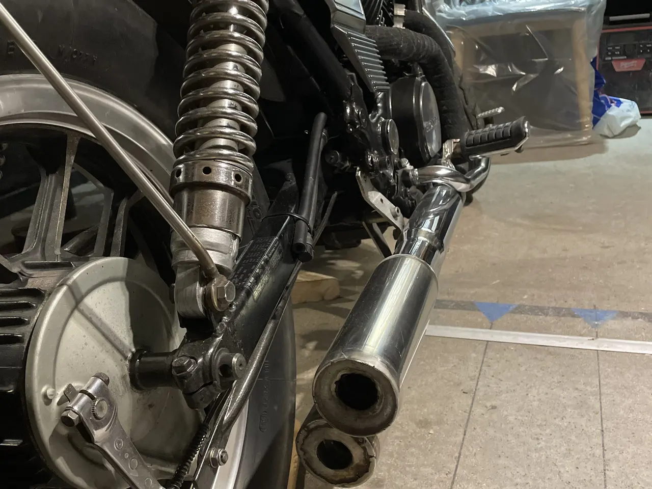 Billede 2 - Honda shadow 500(café racer)