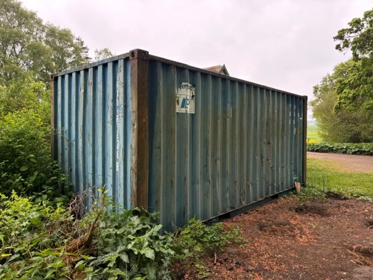 Billede 2 - 20 fods container, pæn og tæt