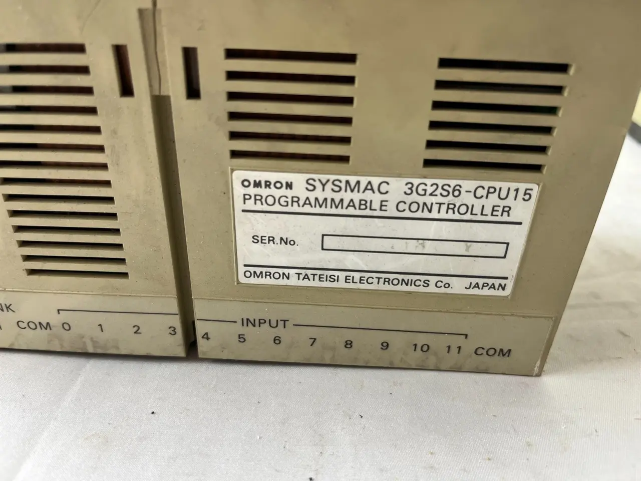 Billede 4 - Omron SYSMAC S6 3G2S6-CPU15 PLC Controller 24V 8