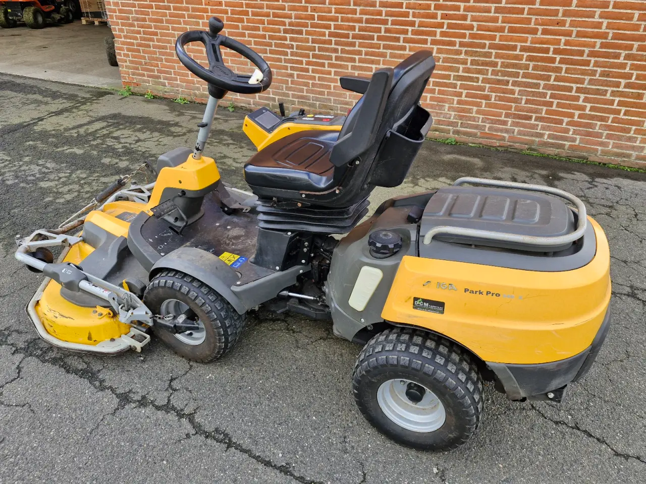 Billede 6 - Stiga Park PRO 540IX m. 125 Combi EL Klippedæk